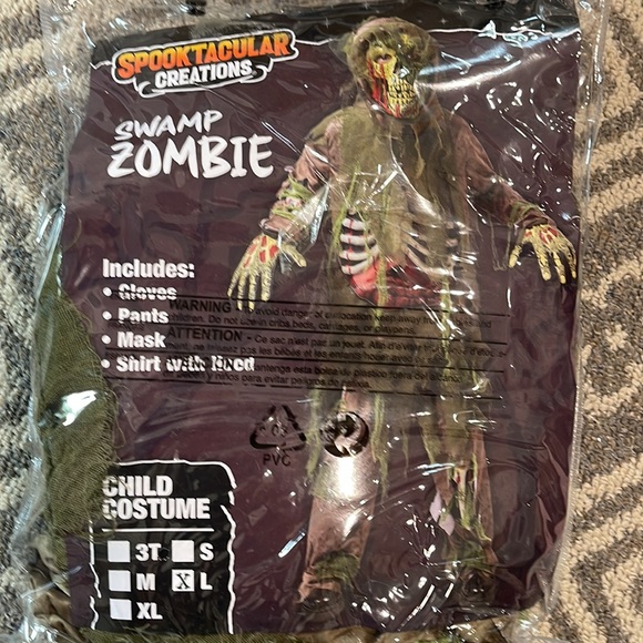 Swamp Zombie Halloween Costume - Picture 2 of 9